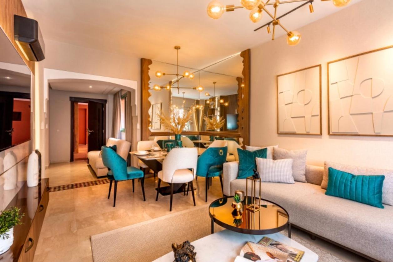 Logement De Luxe Avec Piscine, Hivernage Марракеш Экстерьер фото