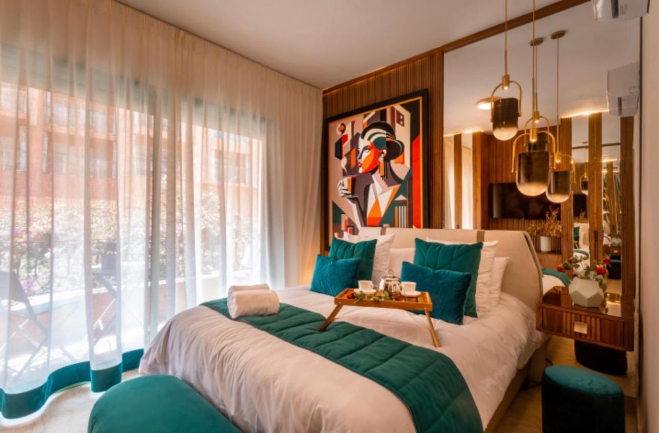 Logement De Luxe Avec Piscine, Hivernage Марракеш Экстерьер фото